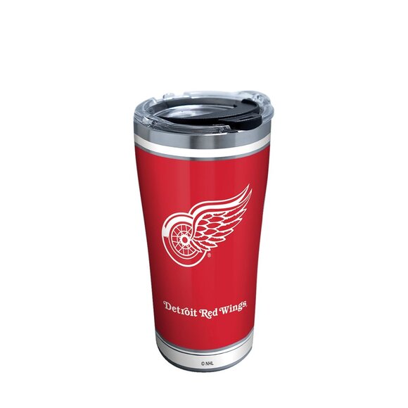 NWT Tervis NHL Detroit Red Wings Shootout 20 Oz. Stainless Steel Tumbler w/ lid - Picture 9 of 10